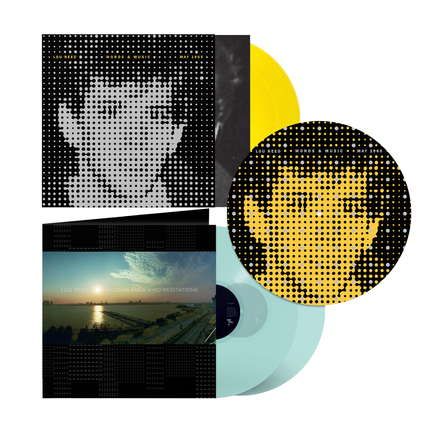 Hudson River Wind Meditations + Words & Music, May 1965 - Slipmat + LP Bundle with Coke Bottle & Yellow Wax