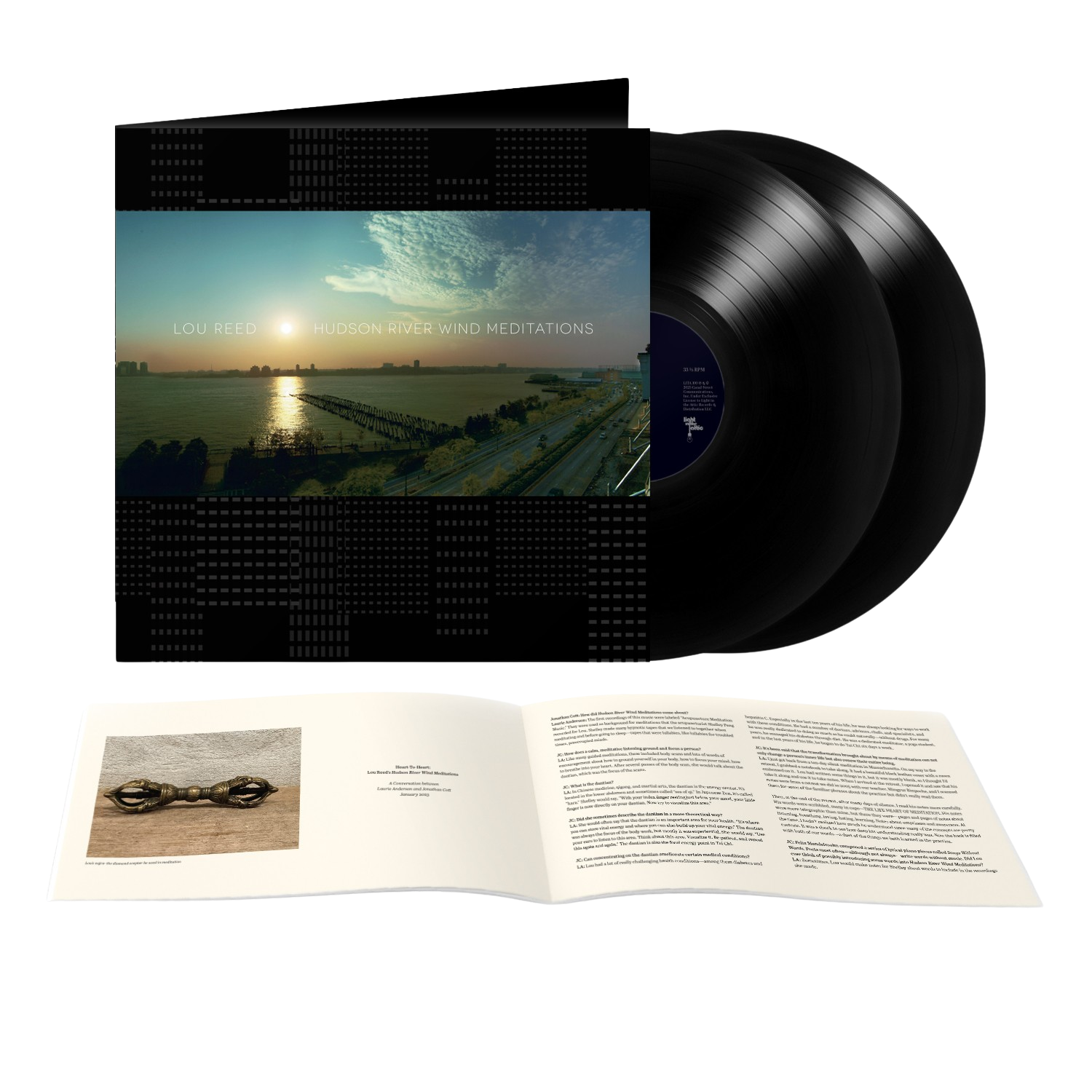 Hudson River Wind Meditations - Standard Black LP – Lou Reed Archive